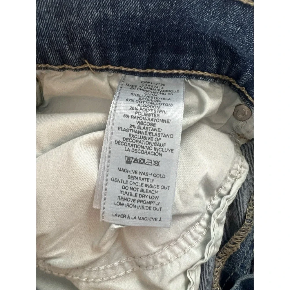 True Religion Ricky Straight Jeans Mens‎ 34x34 Medium Wash Y2K Skater (142)